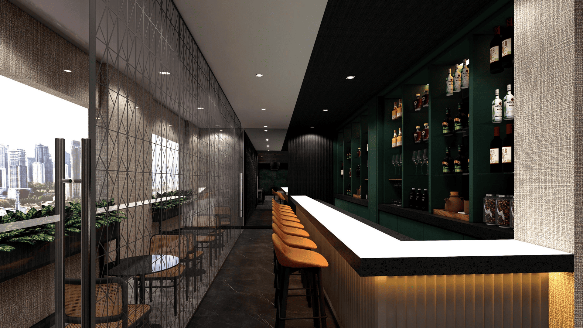 Entertainment Floor Level 17 Bar